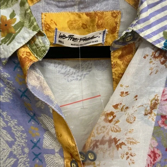 NWOT We The Free Flower Patch Top-Berry Combo - Picture 5 of 6